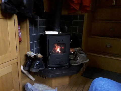 Shared narrow boat Kallista